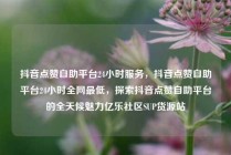 抖音点赞自助平台24小时服务，抖音点赞自助平台24小时全网最低，探索抖音点赞自助平台的全天候魅力亿乐社区SUP货源站