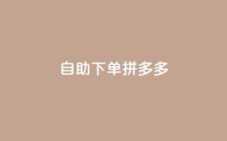 自助下单拼多多,抖音10块1000粉 - ks播放量业务免费 - 抖音双击24h下单网站